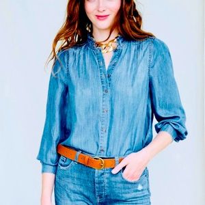 Feminine style Jean Shirt